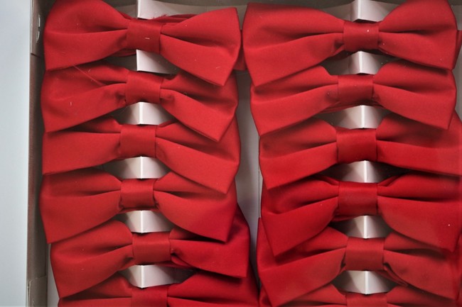 Red Bow Ties - Packing 