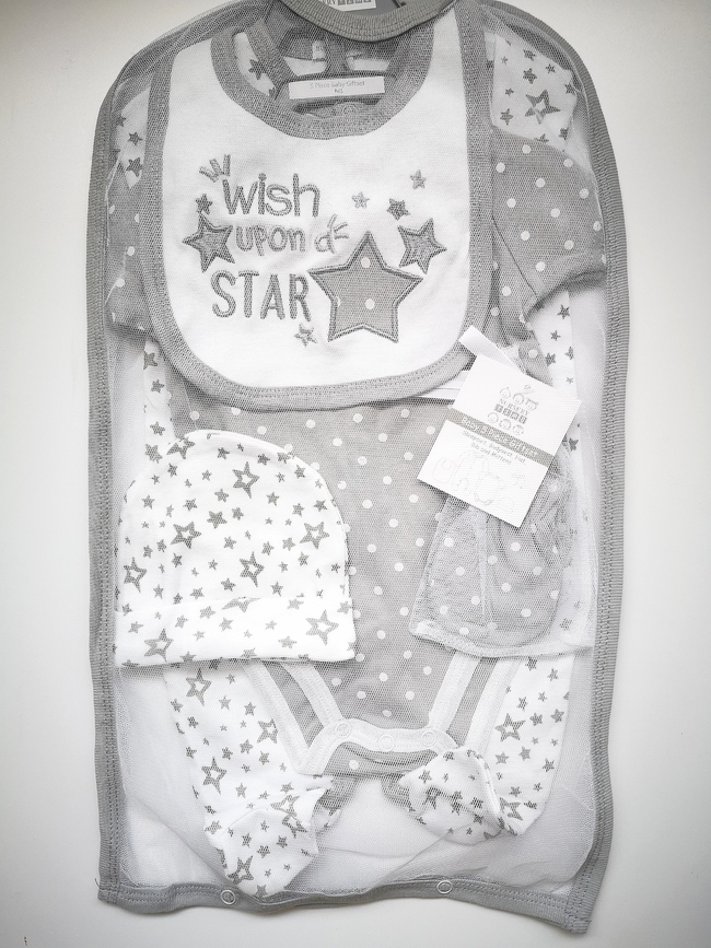 5pcs Mesh Hanging Gift set "Wish Upon A Star"
Grey