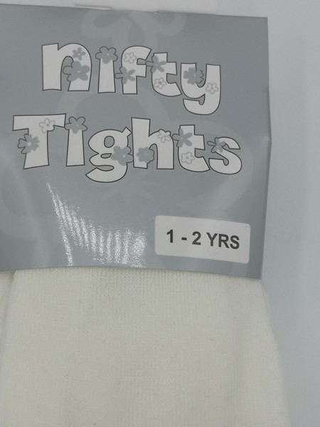 Nifty Tights - Cream Cotton