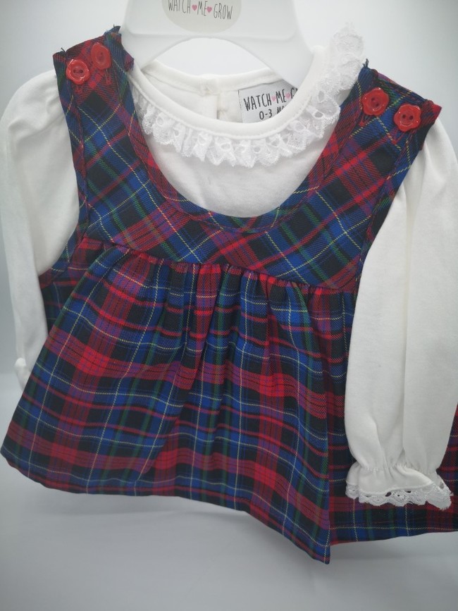 Baby Tartan Dress K1505