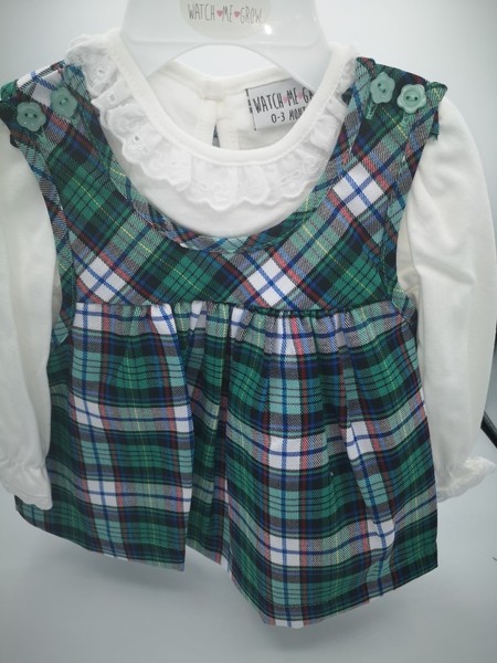 Baby Tartan Dress K1806