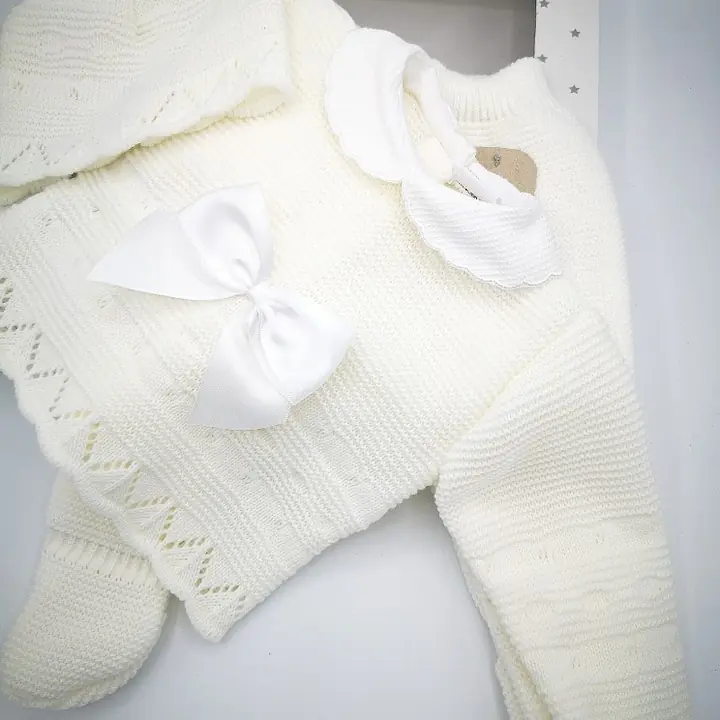 Knitted Box Set 5664 White