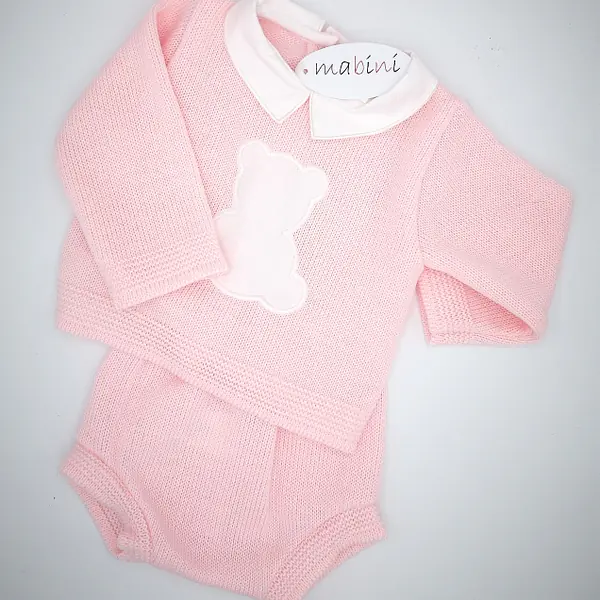 Pink Jam Pants Teddy Set 622P