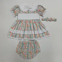 Traditional Print Smock Dress 2719 (6pcs) - Master