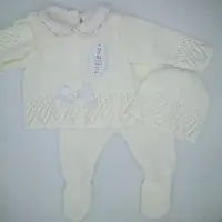 Knitted Box Set 24 White