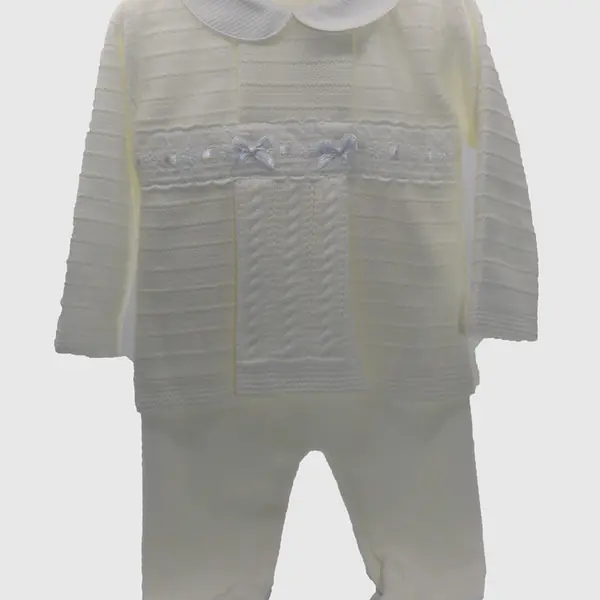 Knitted Lace top & Trouser Set 2017