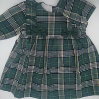 Green Check Dress 