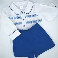Electric Blue Dungaree Set 1883 (6pcs) - Master