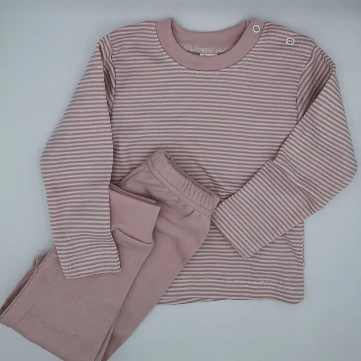 cream / oatmeal loungewear / pyjamas / 2 pcs set 