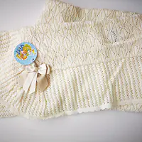 Shawl -40580-Cream & Cream